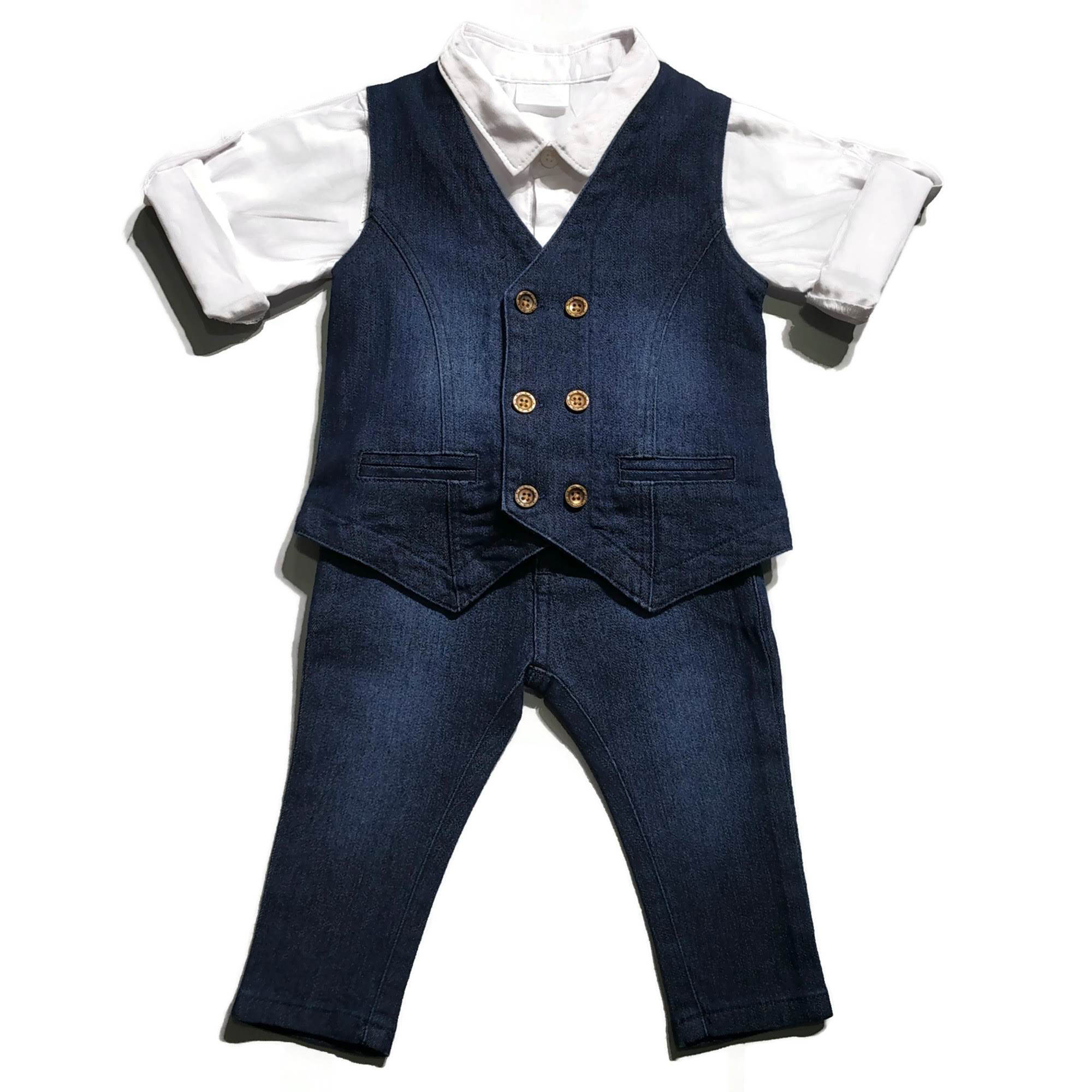 Top more than 104 denim vest with sleeves super hot