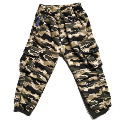 Buy GAS Camouflage Cotton Blend Slim Fit Boys Track Pants  Shoppers Stop