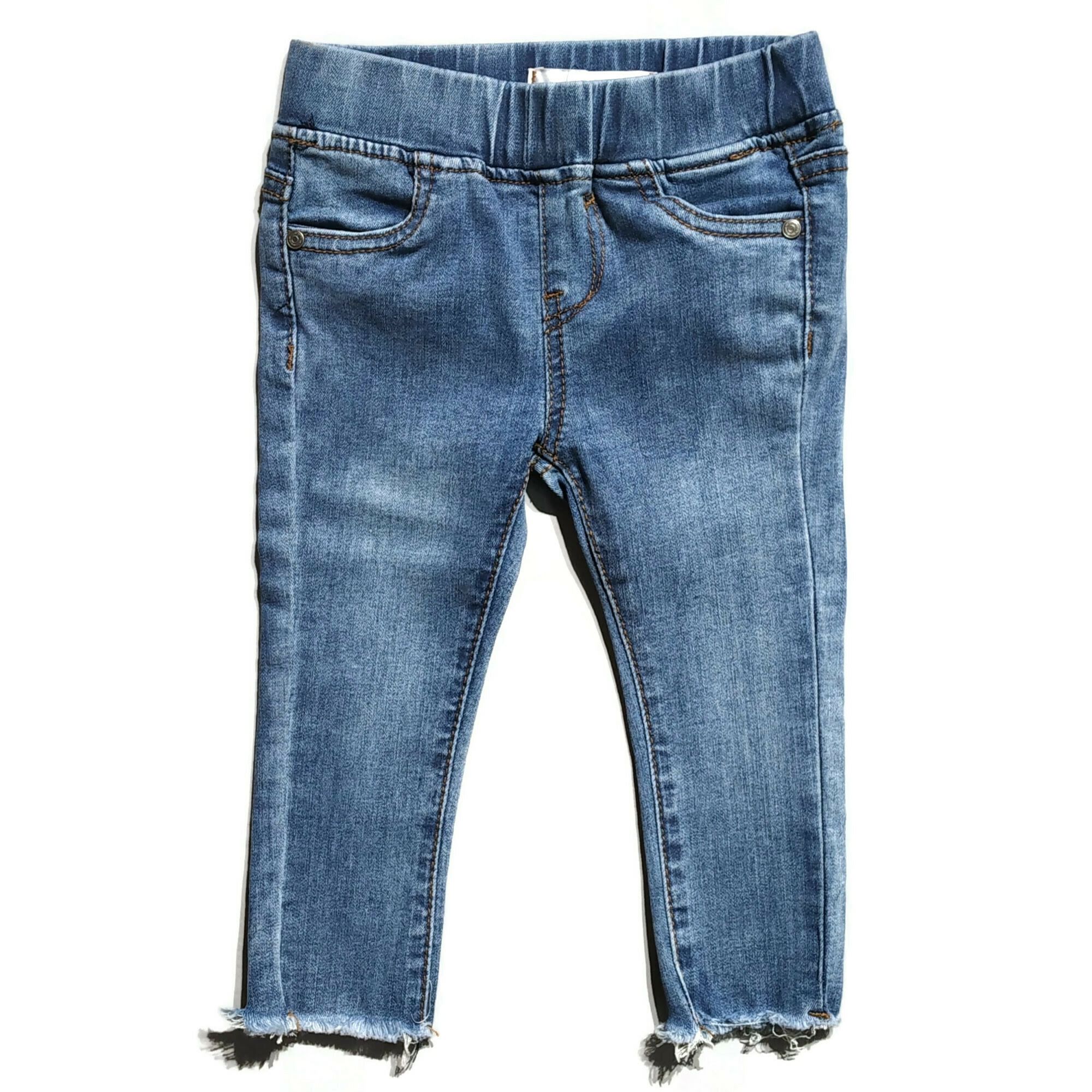 High Waist Ripped Jeans Girls Teen Fashion Denim Pants - Chubibi-nextbuild.com.vn